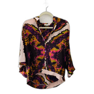 Urban Studio Tie Dye Crop Long sleeve crop top L